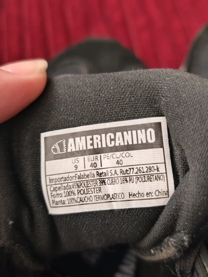 Zapatillas deportivas negras Americanino talla 40 - 4