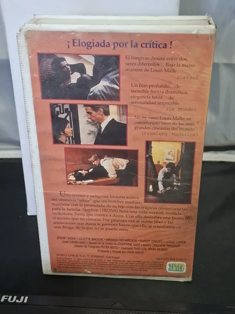 VHS Obsesión de Louis Malle en buen estado - 2