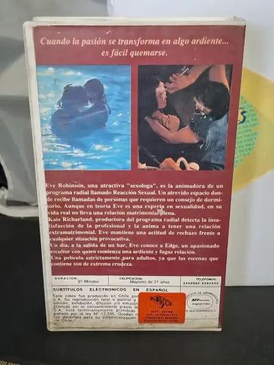 VHS Reacción Sexual con Shannon Tweed - miniatura 2