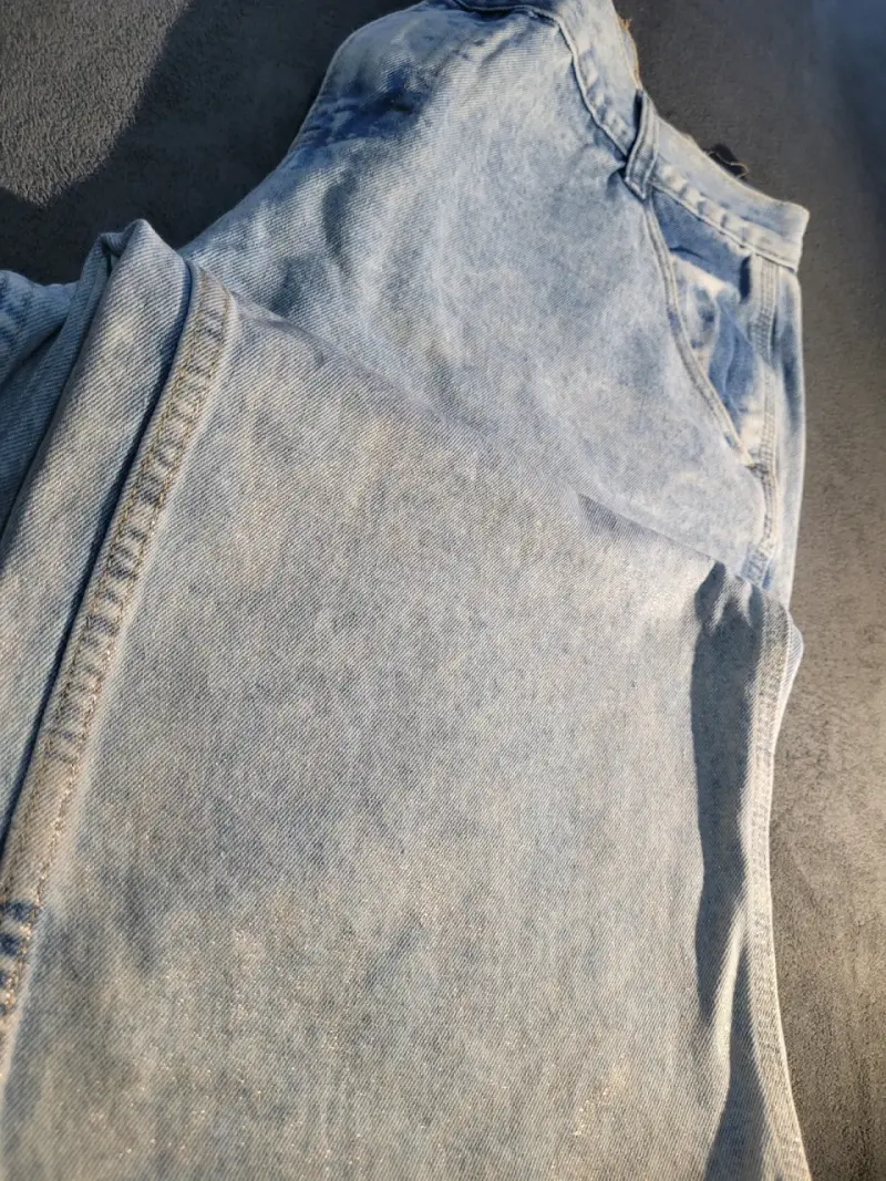 Jeans claros de mezclilla Opposite talla 48 - 4
