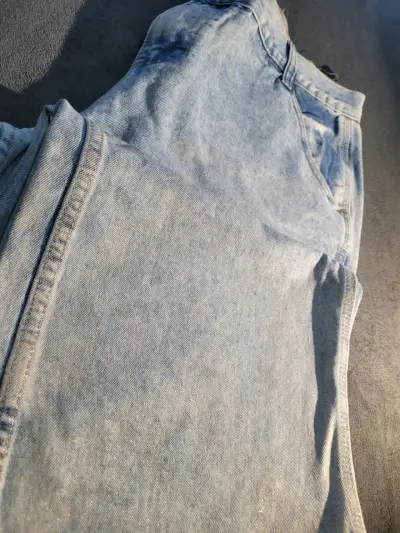 Jeans claros de mezclilla Opposite talla 48 - miniatura 4