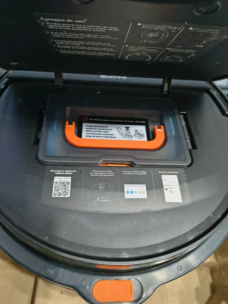 Aspiradora robótica Ursus Trotter UT-iBotPro-B 2 en 1 - 4