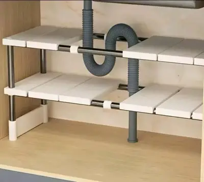 Estante organizador para cocina bajo fregadero - miniatura 2