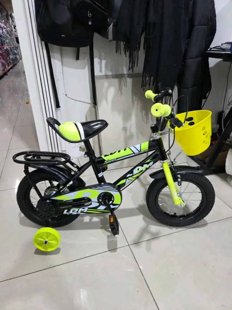 Bicicleta infantil Lomeng con ruedas de entrenami - 5