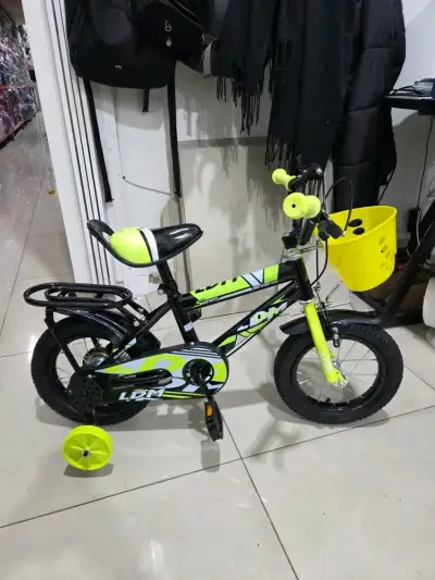 Bicicleta infantil Lomeng con ruedas de entrenami - miniatura 5