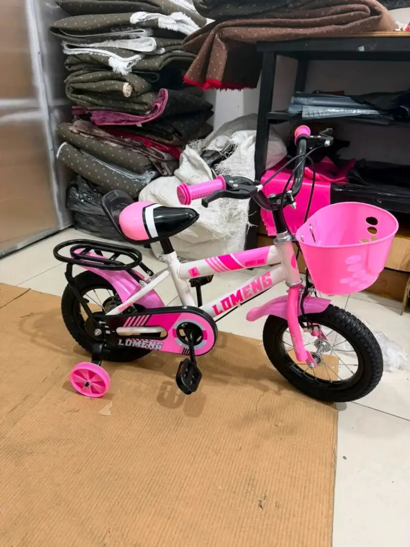 Bicicleta infantil Lomeng con ruedas de entrenami - 6