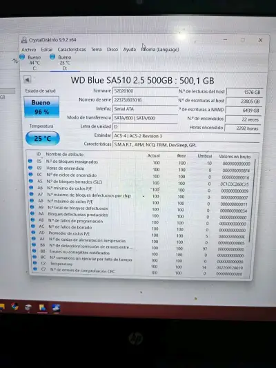 Disco SSD WD Blue 500GB SATA - miniatura 2