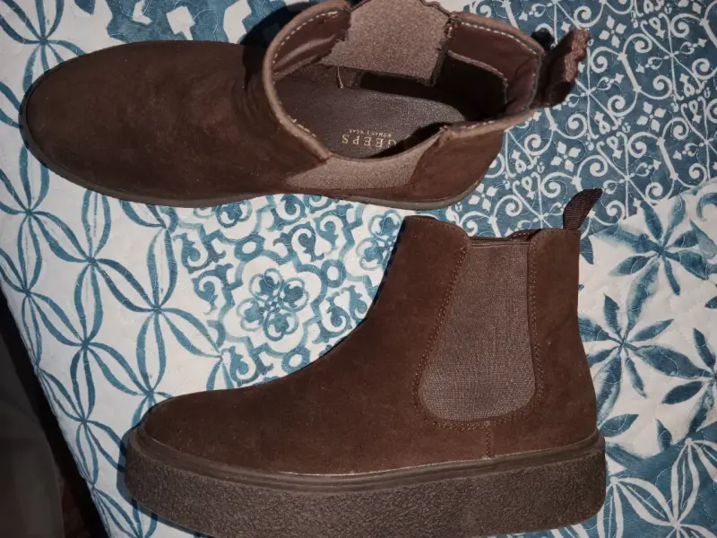 Botín gamuza mujer nuevos muy lindos y cómodos - 4