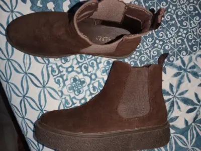 Botín gamuza mujer nuevos muy lindos y cómodos - miniatura 4