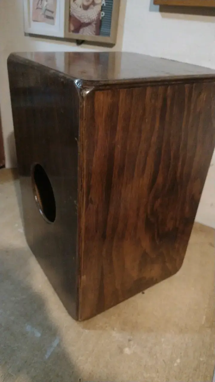 Cajón peruano de madera para percusión - 2