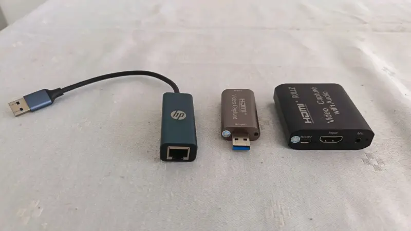 Adaptadores de Video y Red HP y Rullz - 1