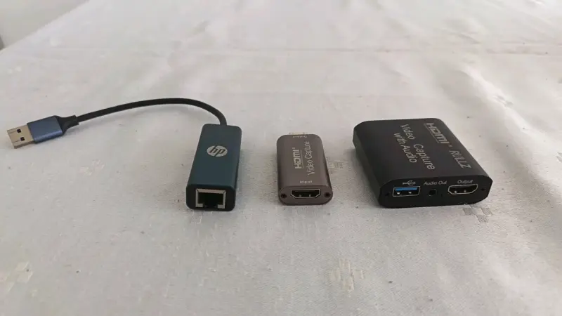Adaptadores de Video y Red HP y Rullz - 3