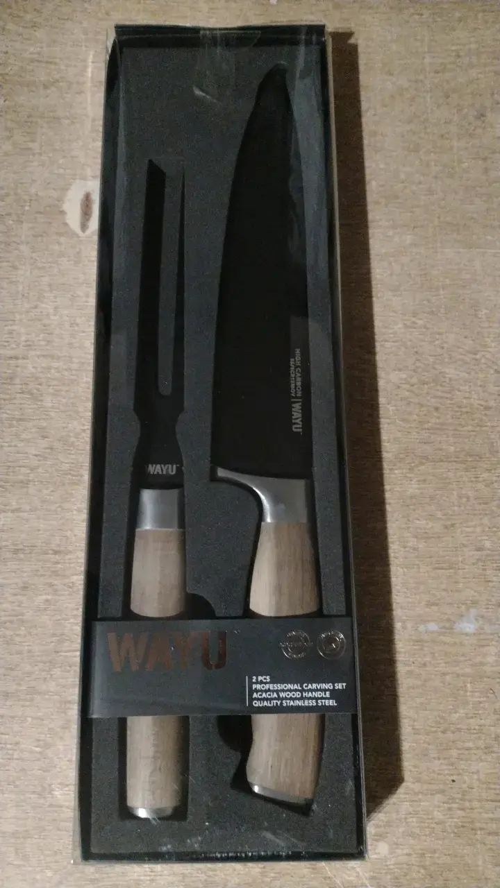 Set de cuchillos de cocina Wayu acero inoxidable