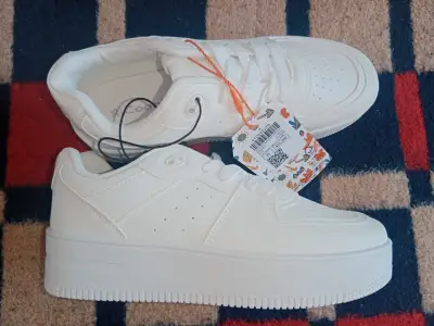 Zapatillas blancas mujer talla 35 - miniatura 1