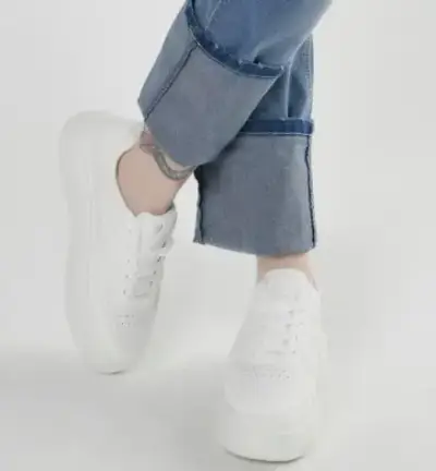 Zapatillas blancas mujer talla 35 - miniatura 4