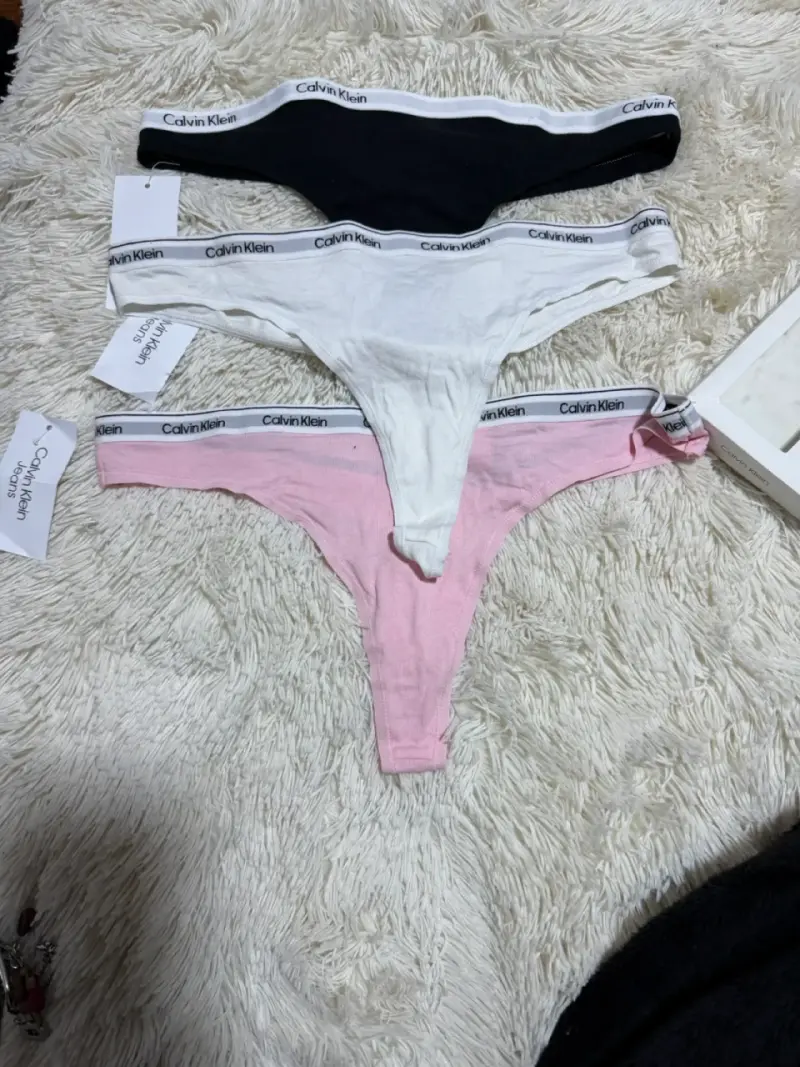 Pack de 3 colaless Calvin Klein multicolor - 2