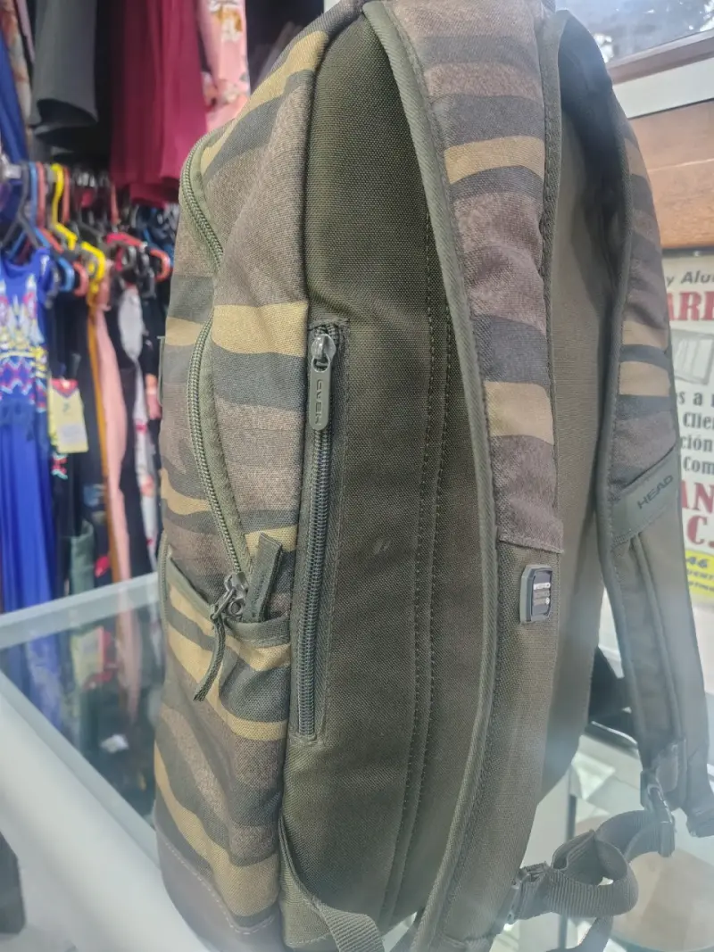 Mochila camuflada Head con múltiples compartimentos - 4