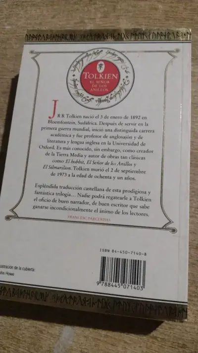 Libro El Señor de los Anillos: La Comunidad del Anillo de J.R.R. Tolkien - miniatura 2