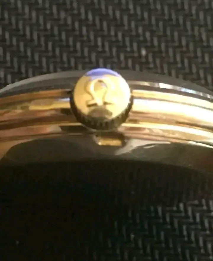 Reloj Omega Automático Dorado Vintage - 3