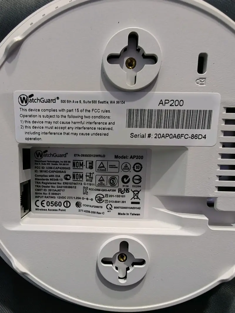 Punto de Acceso Inalámbrico WatchGuard AP200 - 2
