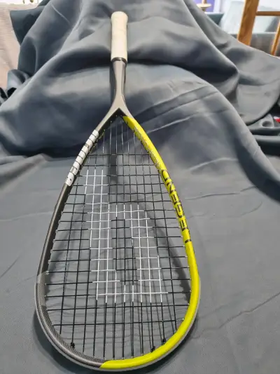 Raqueta de Squash Legend Response amarilla - miniatura 2