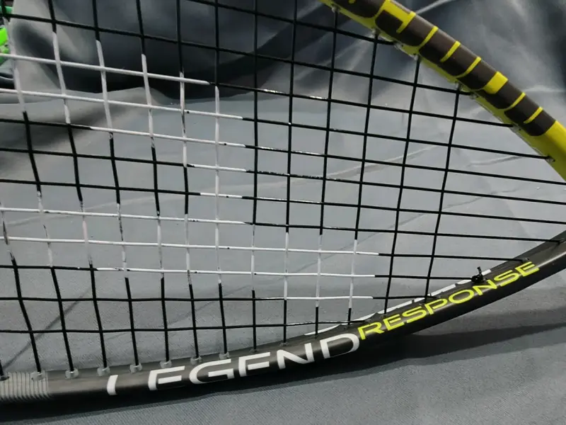 Raqueta de Squash Legend Response amarilla - 3