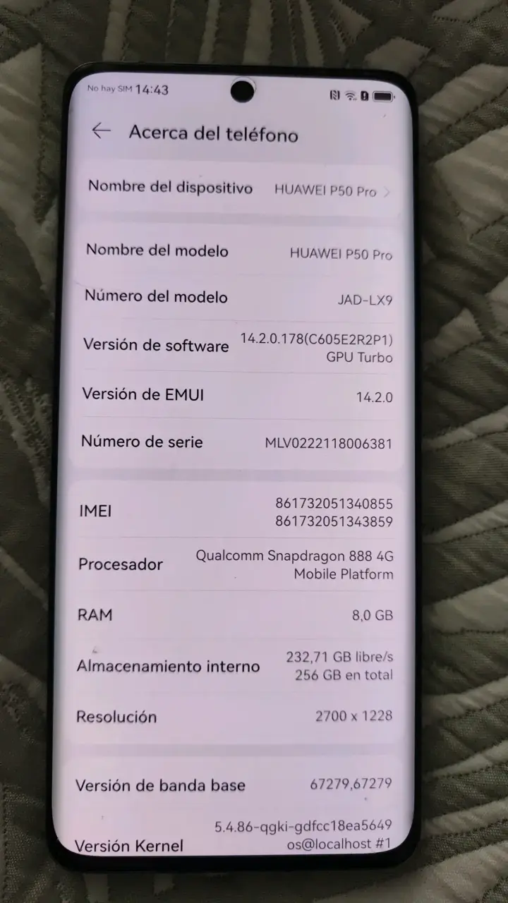 Huawei P50 Pro con Cámara Leica y 256GB - 3