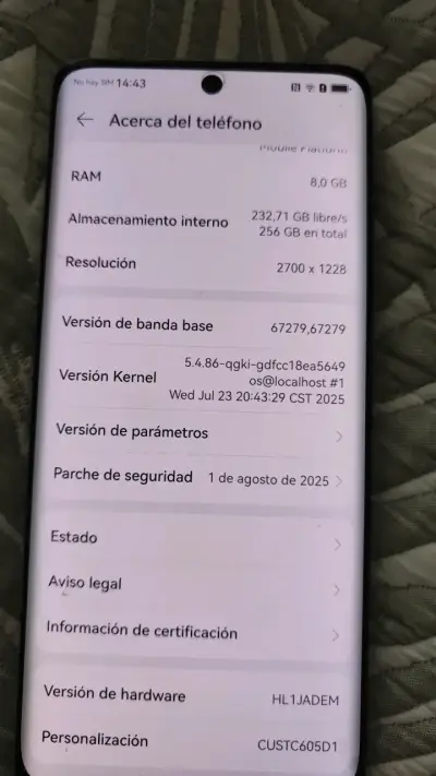 Huawei P50 Pro con Cámara Leica y 256GB - miniatura 4