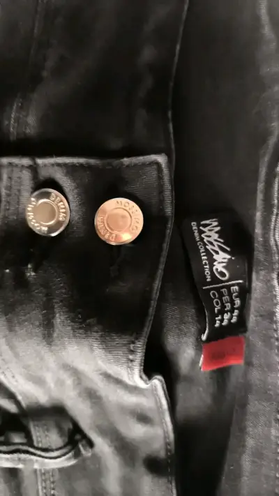 Jeans negros mujer Mossimo con botones - miniatura 4