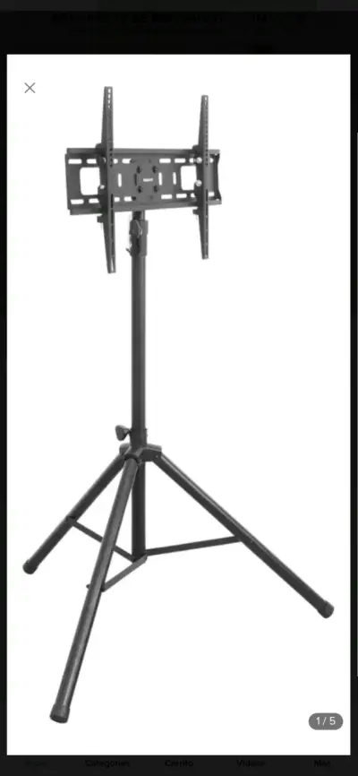Soporte de TV con movimiento completo y ajuste de altura - miniatura 1