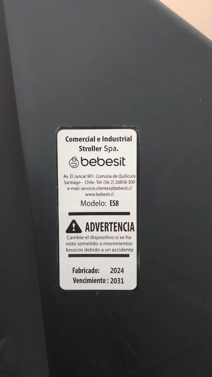Silla de Auto Bebesit para Bebé con Capota - 4