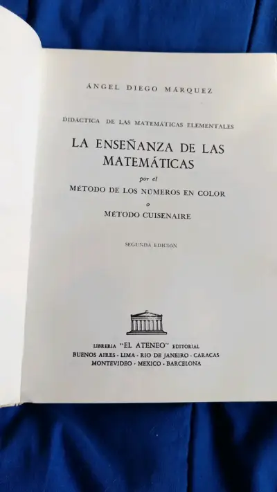 Libro Didáctica Matemáticas Método Cuisenaire - miniatura 2