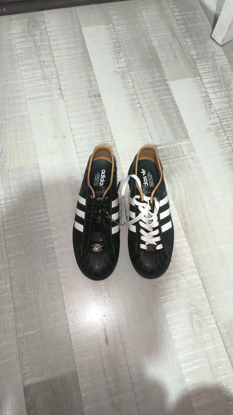 Zapatillas Adidas Superstar II negras y blancas - 3