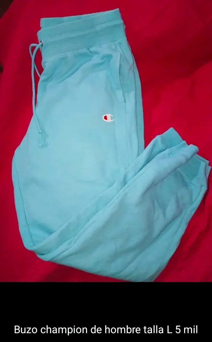 Buzo Champion verde para hombre talla L - 2