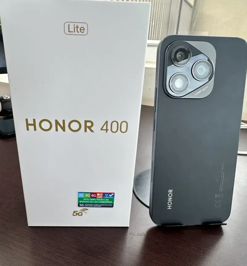 Smartphone Honor 400 Lite 5G con caja - 2