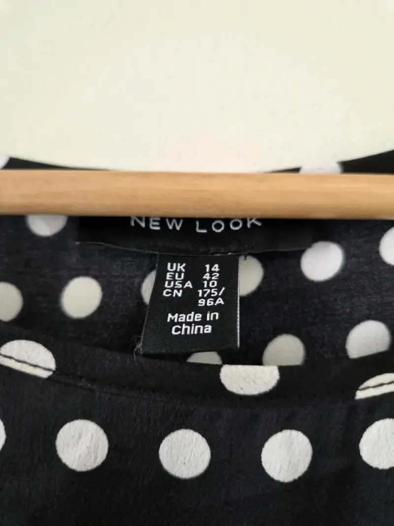Vestido de lunares negro New Look - 3