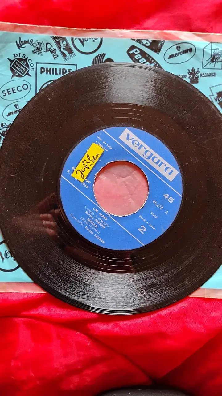 Vinilo 45 RPM Los Albas Vergara - 3