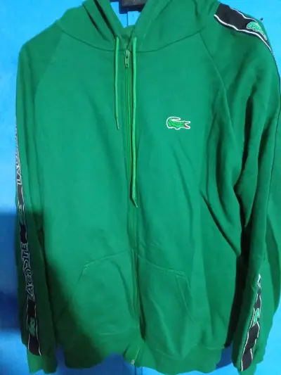 Buzo verde Lacoste para hombre talla L - miniatura 1