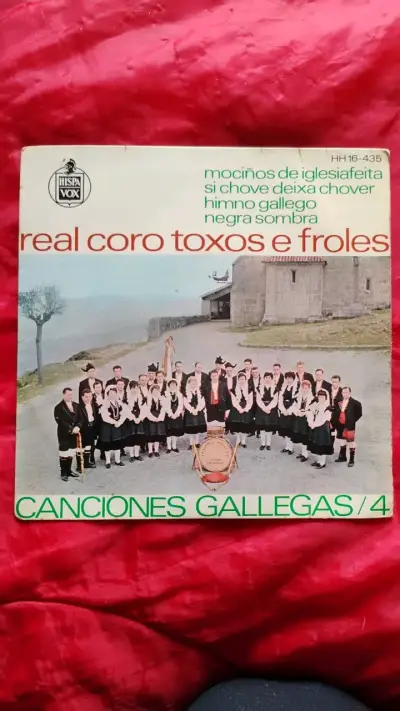 Vinilo Canciones Gallegas Vol. IV Real Coro Toxos - miniatura 2