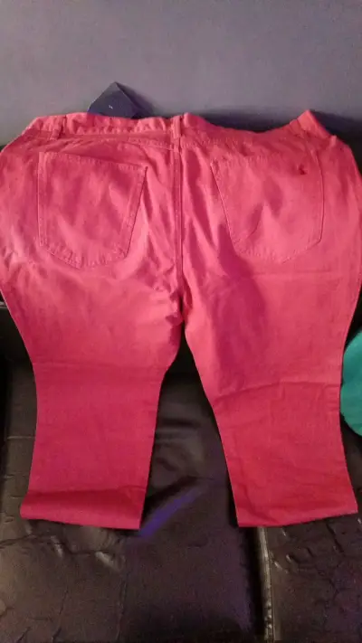Pantalones rojos talla 52 Kenneth Stevens - miniatura 2