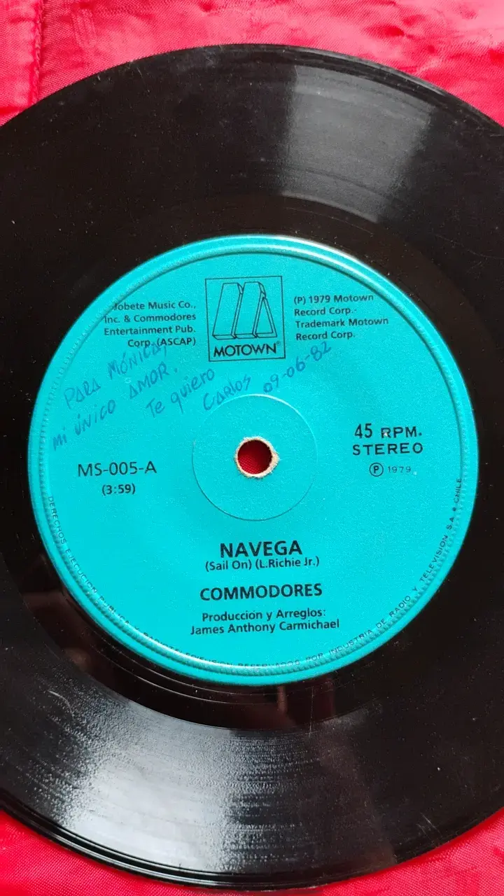 Vinilo Commodores Aun/Navega 45 RPM - 3