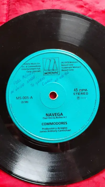 Vinilo Commodores Aun/Navega 45 RPM - miniatura 3