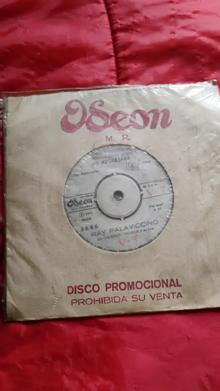 Disco vinilo promocional Ray Palavicino - 2