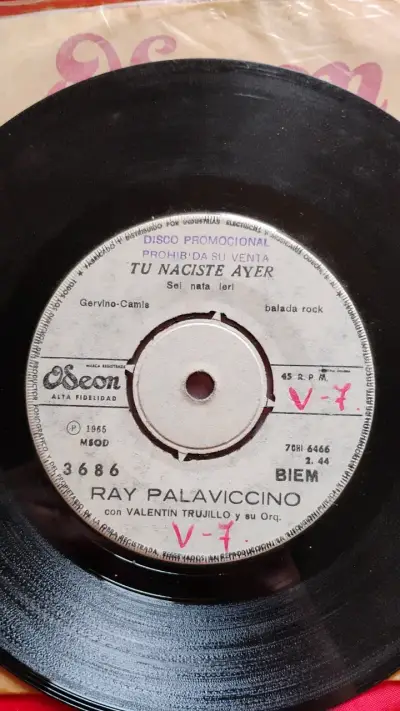 Disco vinilo promocional Ray Palavicino - miniatura 4