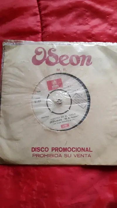 Vinilo 45 RPM Jinetes en el Cielo de Jhuliano - miniatura 2