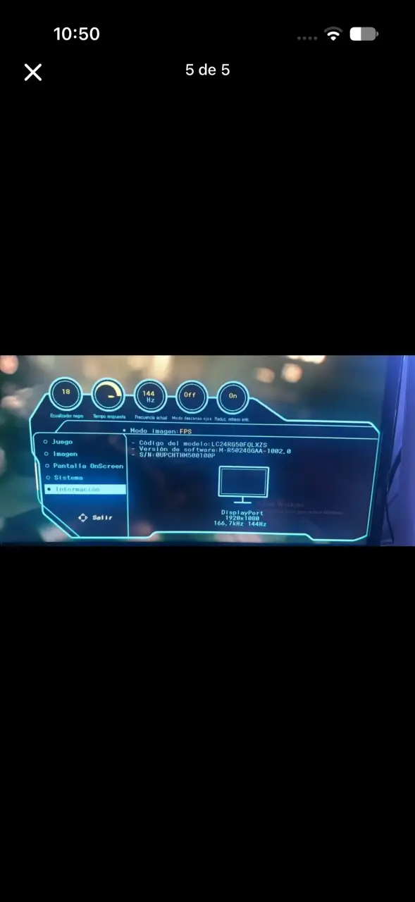 PC Gamer Ryzen 5 más monitor 144hz Samsung - 4