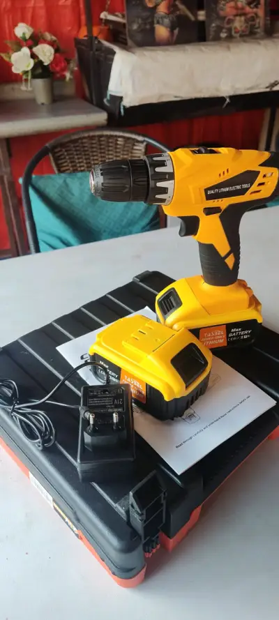 Taladro Inalámbrico con Batería de Litio - miniatura 2