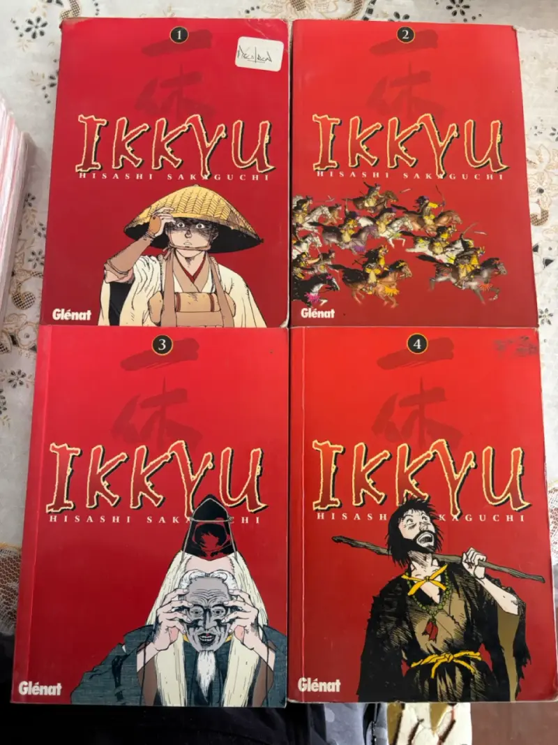 Colección de mangas Ikkyu de Hisashi Sakaguchi - 1