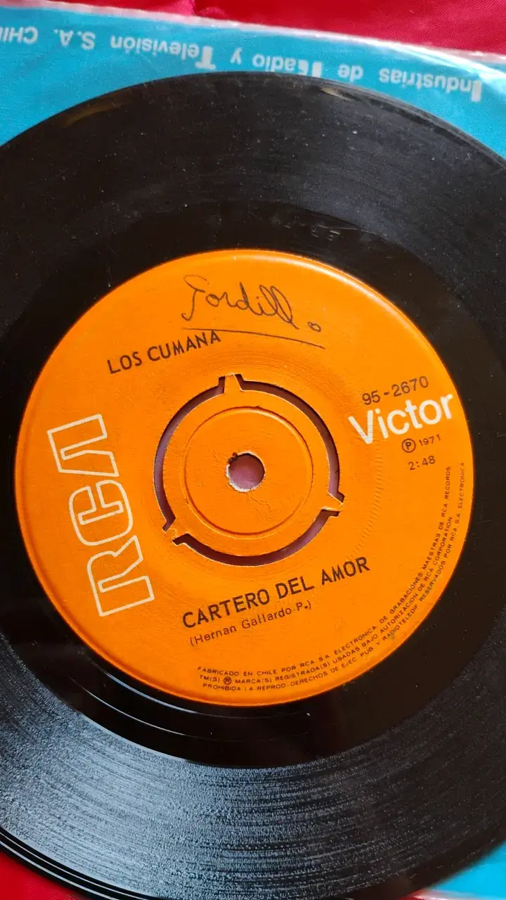 Vinilo Los Cumaná - Cartero del Amor / El Marinero - 3