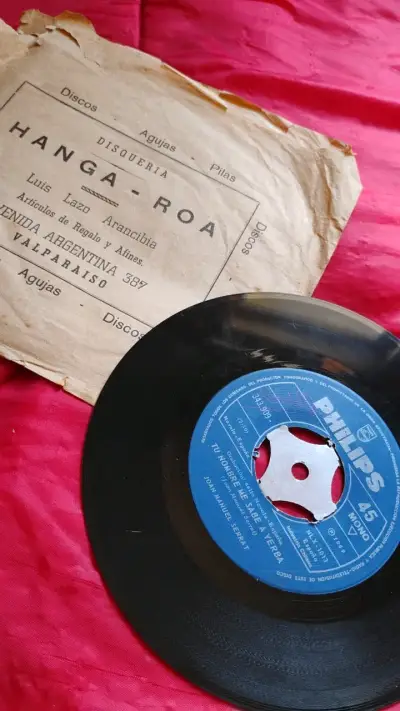 Disco vinilo 45 RPM Joan Manuel Serrat - miniatura 1